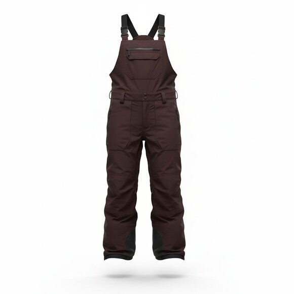 Volcom Rain GORE-TEX Bib Overalls Waterproof Insulated Snow Bib Pants XL Granola